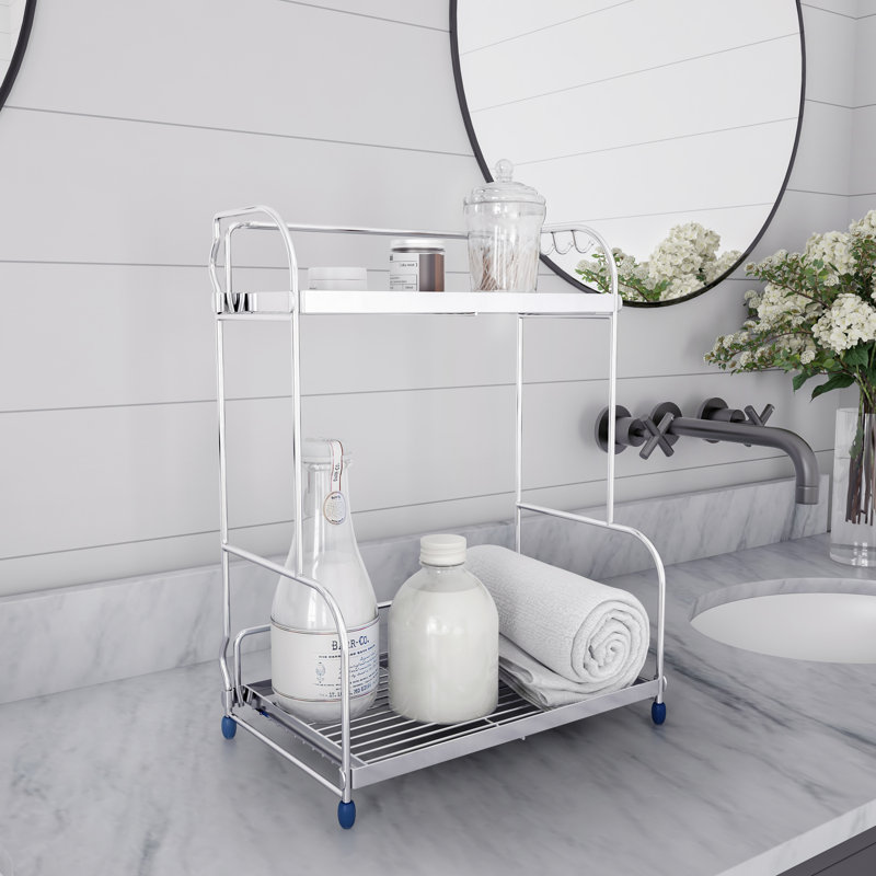 Rebrilliant Jeffries 16" H x 13" W Countertop Shelving Unit & Reviews